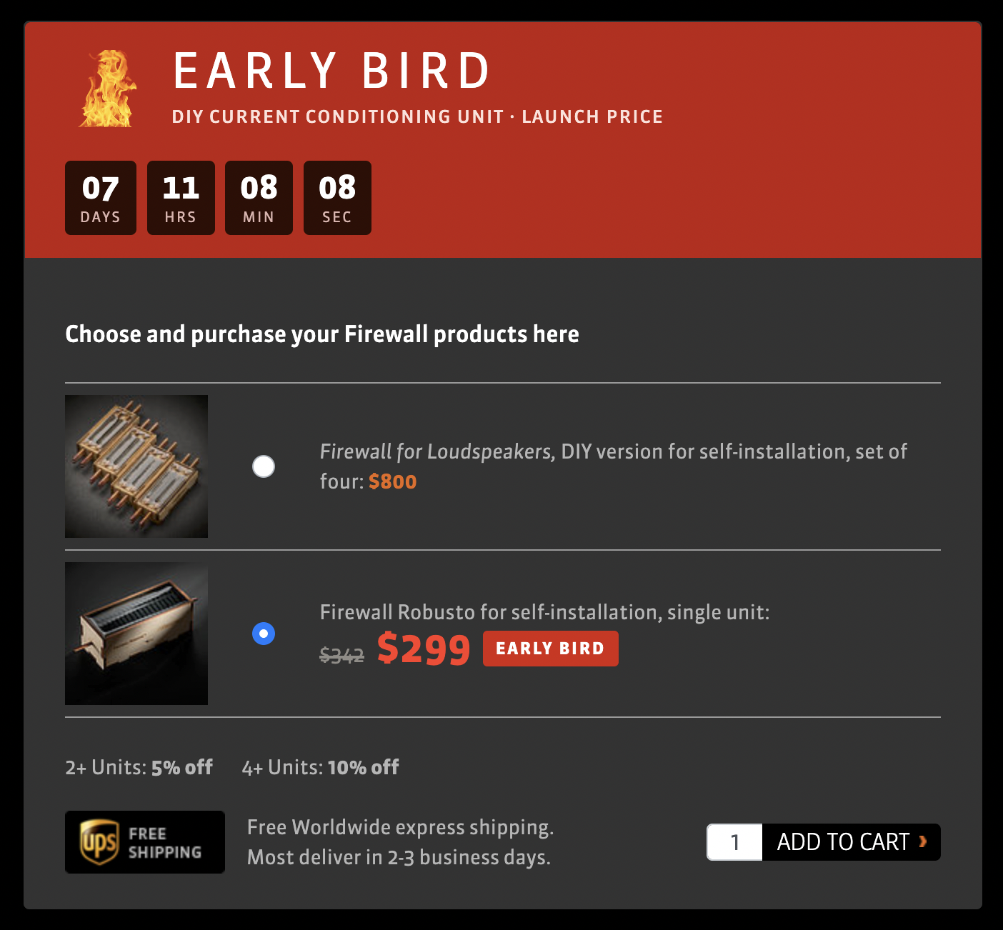 LessLoss Firewall Robusto
